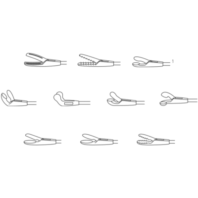 Cup Shaped Broncho Oesophagoscopy Forceps