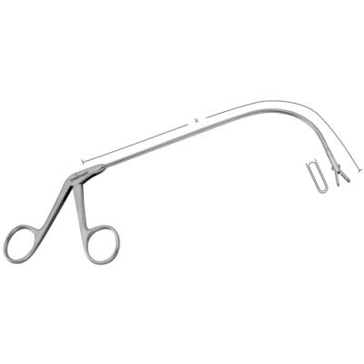 Fraenkel Laryngeal Polypus Forceps – ENT Surgical Instrument for Polyp Removal