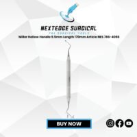 Coupland Gouge NES-786-750 stainless steel dental instrument for extraction of lower molars.