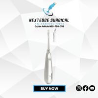 Cryer Elevator NES-786-798 stainless steel dental instrument for root and tooth fragment elevation and extraction.