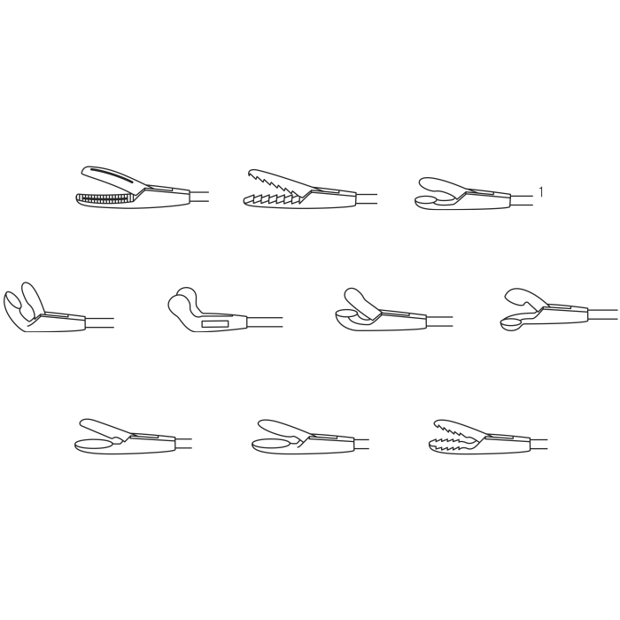 Cup Shaped Broncho Oesophagoscopy Forceps