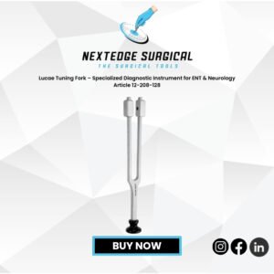 Lucae Tuning Fork – Specialized Diagnostic Instrument for ENT & Neurology Article 12-208-128