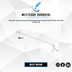 Chevalier-Jackson Broncho Oesophagoscopy Forceps Article 12-1013-30 Article 12-1014-40