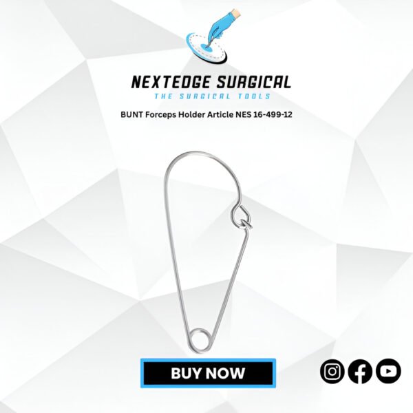 BUNT Forceps Holder Article NES 16-499-12