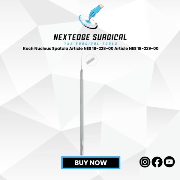 Koch Nucleus Spatula Article NES 18-228-00 Article NES 18-229-00