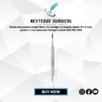 Blade and pusher Length 18cm, for straight or angled, blade: 15 x 5 mm, pusher: 4 mm diameter Straight Article NES 786-4192