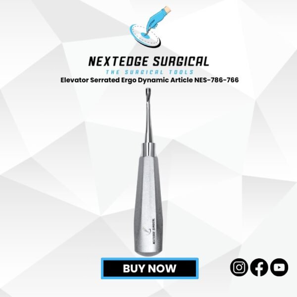 Elevator Serrated Ergo Dynamic Article NES-786-766