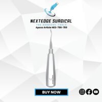 Apexo Elevator NES-786-789 stainless steel dental instrument for apical root elevation and extraction.
