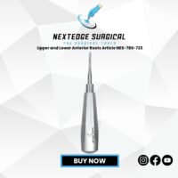 Upper and Lower Anterior Roots Elevator NES-786-723 stainless steel dental extraction instrument.