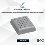 Aluminium mill holders 36 holes FG/CA (small and big burs), with lid Article NES-786-4482