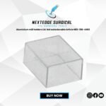 Aluminium mill holders Lid. Not autoclavable Article NES-786-4483