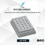 Aluminium mill holders 24 holes CA (big burs), with lid Article NES-786-4485