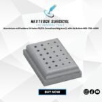 Aluminium mill holders 24 holes FG/CA (small and big burs), with lid Article NES-786-4486