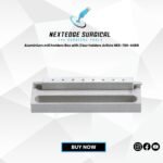 Aluminium mill holders Box with 2 bur holders Article NES-786-4488