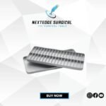 Aluminium endodontic tray complete with lid. Article NES-786-4524