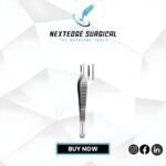 Adson Carbide Tipped Tissue Forceps Serrated Carbide Tips Article NES-786-1311