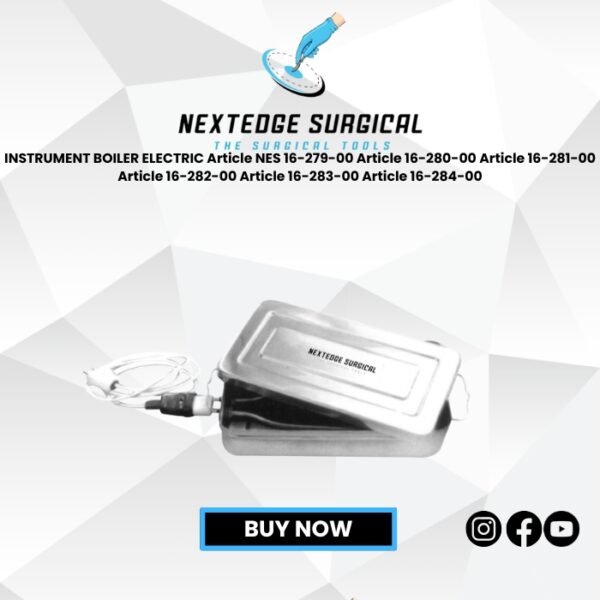 INSTRUMENT BOILER ELECTRIC Article NES 16-279-00 Article 16-280-00 Article 16-281-00 Article 16-282-00 Article 16-283-00 Article 16-284-00