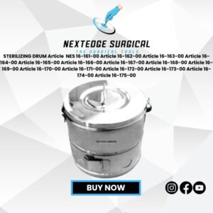 STERILIZING DRUM Article NES 16-161-00 Article 16-162-00 Article 16-163-00 Article 16-164-00 Article 16-165-00 Article 16-166-00 Article 16-167-00 Article 16-168-00 Article 16-169-00 Article 16-170-00 Article 16-171-00 Article 16-172-00 Article 16-173-00 Article 16-174-00 Article 16-175-00