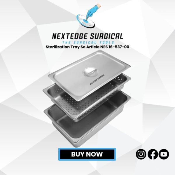 Sterilization Tray Se Article NES 16-537-00