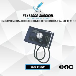 DIAGNOSTIC LARGE FACE ANEROID MODEL BLOOD PRESSURE UNIT Article NES-01-100-00