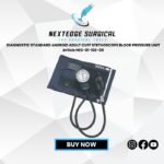 DIAGNOSTIC STANDARD ANEROID ADULT CUFF STETHOSCOPE BLOOD PRESSURE UNIT Article NES-01-102-00