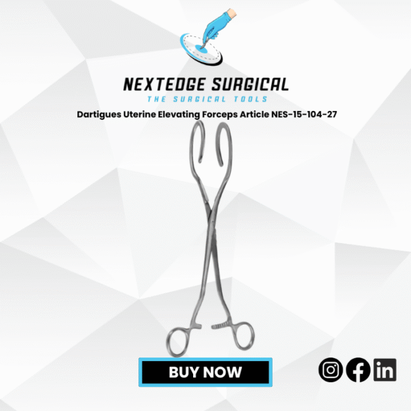 Dartigues Uterine Elevating Forceps Article NES-15-104-27