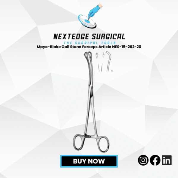 Mayo-Blake Gall Stone Forceps Article NES-15-262-20