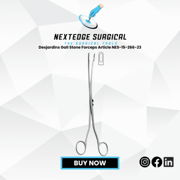 Desjardins Gall Stone Forceps Article NES-15-266-23