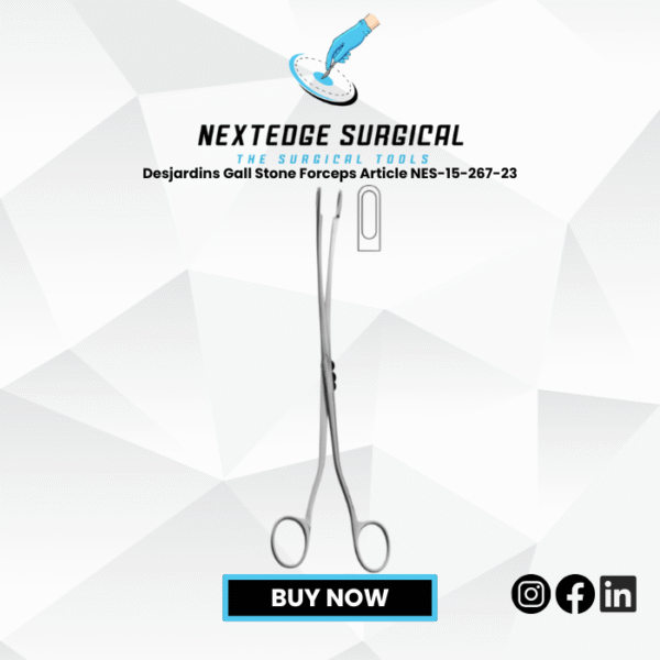 Desjardins Gall Stone Forceps Article NES-15-267-23