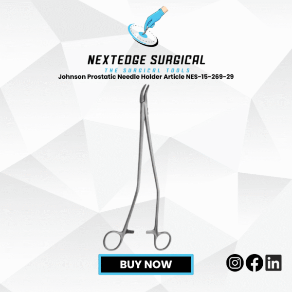 Johnson Prostatic Needle Holder Article NES-15-269-29