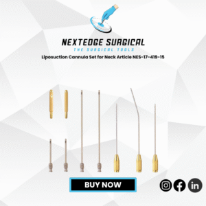 Liposuction Cannula Set for Neck Article NES-17-419-15