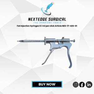 Fat Injection Syringes 0.1 ml per click Article NES-17-426-01