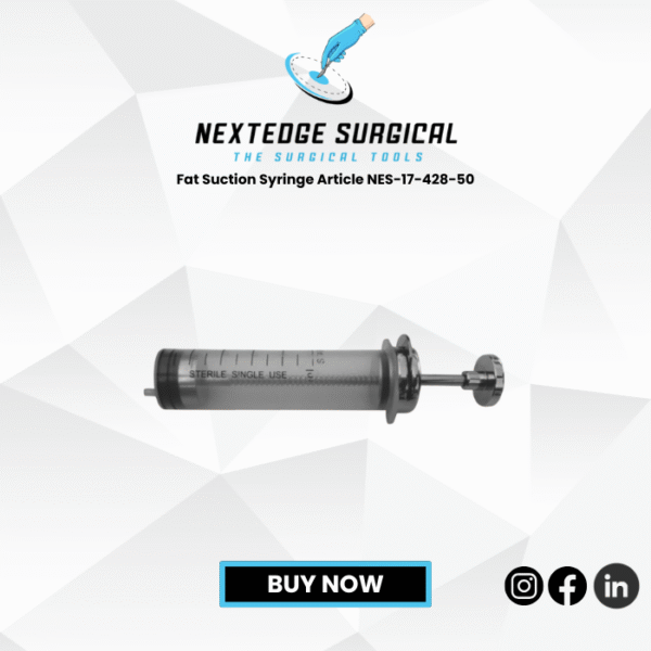 Fat Suction Syringe Article NES-17-428-50