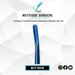 Luxating Curved Blue Titanium Coated Tips Article NES-786-1027