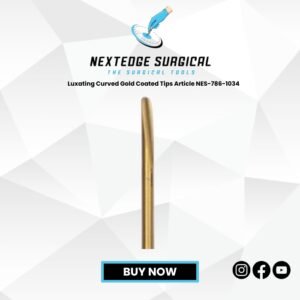 Luxating Curved Gold Coated Tips Article NES-786-1034