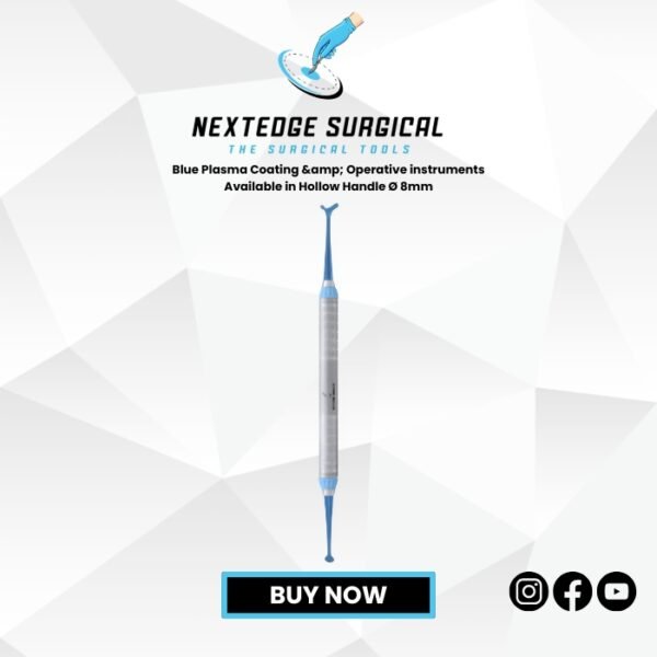 Blue Plasma Coating & Operative instruments Available in Hollow Handle Ø 8mm Article NES -786-1829