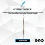 Amalgam and Plastic Filling Instruments Available in Hollow Handle Ø 8mm, Ø 9.5mm Solid Handle Ø 6mm Smooth Article NES-786-1992