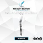 Bishop Harman Micro Tissue Forcep 8.6cm 1×2 Teeth – 0.3mm Tips Article NES-786-1326