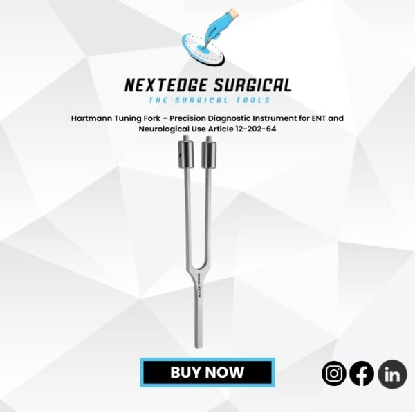 Hartmann Tuning Fork – Precision Diagnostic Instrument for ENT and Neurological Use Article 12-202-64