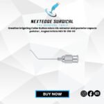 Greather Irrigating Collar Button micro iris retractor and posterior capsule polisher , Angled Article NES 18-318-00