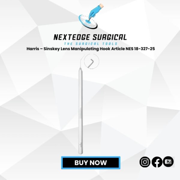 Harris – Sinskey Lens Manipulating Hook Article NES 18-327-25
