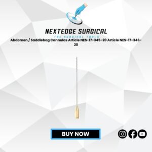 Abdomen / Saddlebag Cannulas Article NES-17-345-20 Article NES-17-346-20