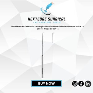 Lucae Hooklet – Precision ENT Surgical Instrument NES Article 12-265-14 Article 12-266-14 Article 12-267-14