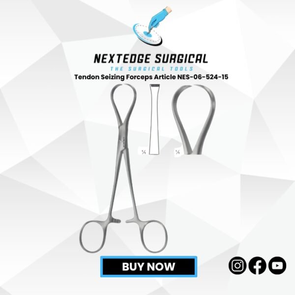 Tendon Seizing Forceps Article NES-06-524-15