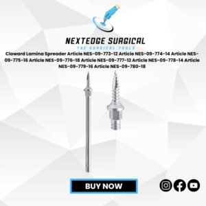 Cloward Lamina Spreader Article NES-09-773-12 Article NES-09-774-14 Article NES-09-775-16 Article NES-09-776-18 Article NES-09-777-12 Article NES-09-778-14 Article NES-09-779-16 Article NES-09-780-18