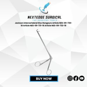 Jackson Intervertebral Disc Rongeurs Article NES-09-730-18 Article NES-09-731-18 Article NES-09-732-18