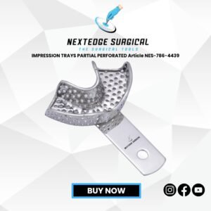 IMPRESSION TRAYS PARTIAL PERFORATED Article NES-786-4439