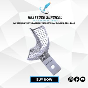 IMPRESSION TRAYS PARTIAL PERFORATED Article NES-786-4440