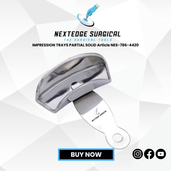 IMPRESSION TRAYS PARTIAL SOLID Article NES-786-4420