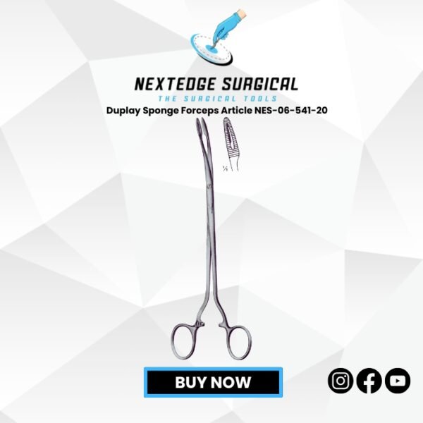 Duplay Sponge Forceps Article NES-06-541-20